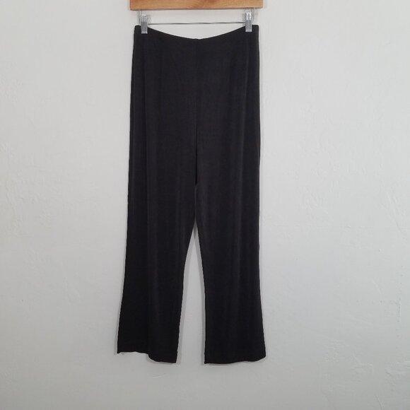 Travelers by Chico's Pull-On Stretch Pants Brown Size 1 SHORT - Picture 1 of 5
